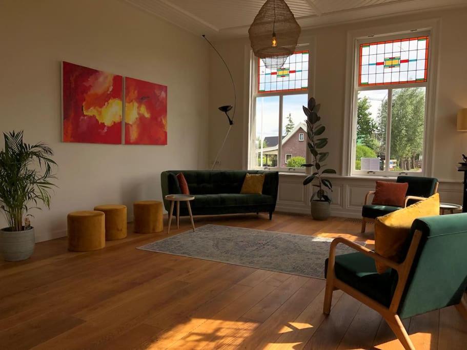 Luxe Woonboerderij In De Natuur. Nieuwkoop Luaran gambar