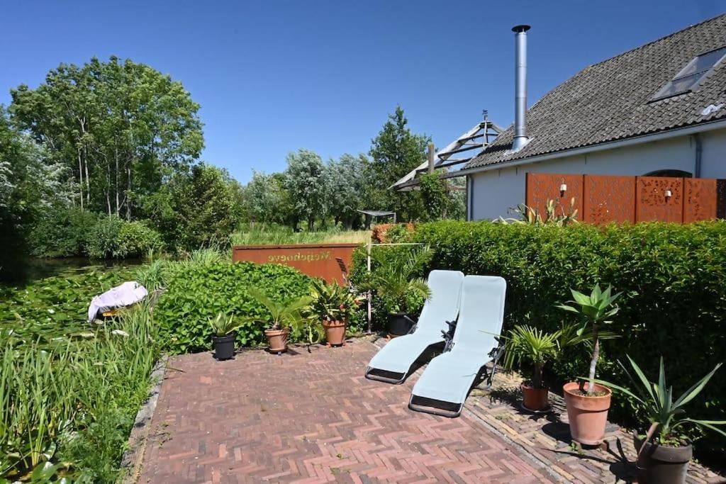 Luxe Woonboerderij In De Natuur. Nieuwkoop Luaran gambar